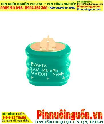 Varta 3V/150H (NiMh 3.6v 150mAh Rechargeable Battery) _Made in Germany