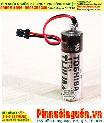 Pin Mitsubishi PLC ER6VC 119A lithium 3,6V battery for PLC-CNC