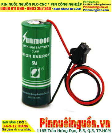 Sunmoon ER18505 (ER18505 lithium 3.6v 4000mAh Battery) for PLC Memory Back-up