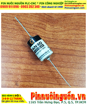 FANSO ER14250H (ER14250 lithium 3.6v 1/2AA 1200mAh Battery) for PLC Memory Back-Up