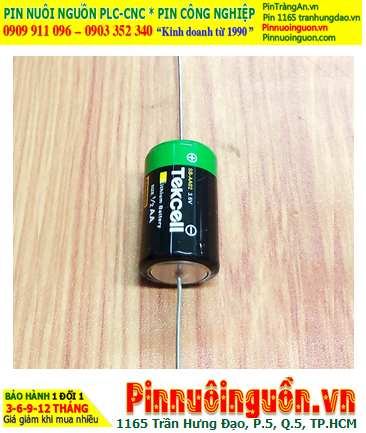 TEKCELL SB-AA02 size 1/2AA lithium 3,6V Battery for PLC-CNC