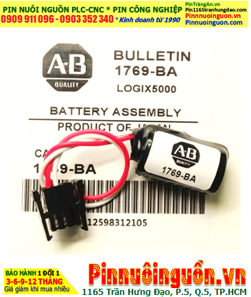 Allen Bradley AB 1769-BA lithium memory backup battery for PLC