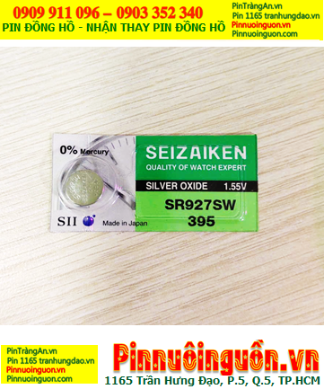 Seizaiken SR927SW, Pin 1.55v Seizaiken SR927SW Pin 395 (Xuất xứ Nhật) /Loại vỉ 5viên