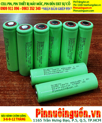 CELL pin máy trắc địa-định vị GPS Pin sạc NiMh 1.2v-18670 -4500mAh chất lượng cao /Nhận thay pin thiết bị