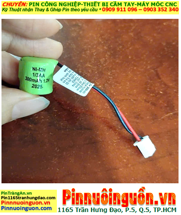 Pin Timer 1.2v-1/3AA-180mAh, Pin sạc 1.2v-1/3AA-180mAh, Pin sạc NiMh chất lượng cao Grepow 1.2v-1/3AA-180mAh