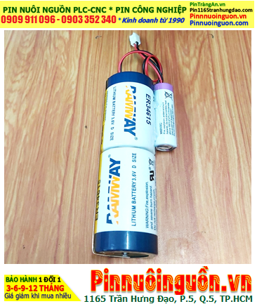 Ramway 2ER34615 (01 SPC1550) Pin nuôi nguồn RAMWAY Ramway 2ER34615 kết bộ với 01 SPC1550