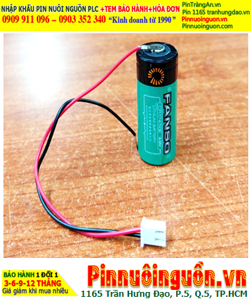 FANSO CR17450E (zắc trắng 2.54); Pin nuôi nguồn FANSO CR17450E lithium 3.0v 2200mAh chính hãng