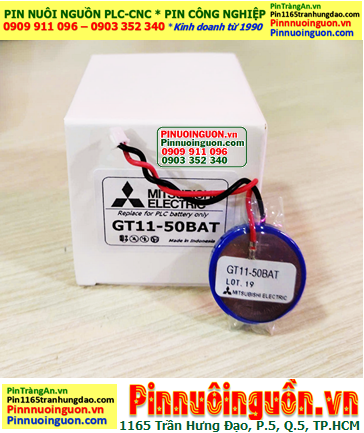 Mitsubishi GT11-50BAT; Pin nuôi nguồn PLC Mitsubishi GT11-50BAT lithium 3.0v _Made in Japan