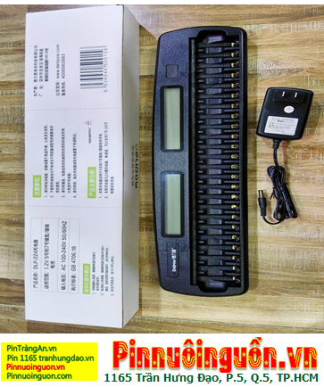 Delipow DLP-224, Máy sạc 24viên Pin Delipow DLP-224 (24 khe sạc, mỗi lần sạc 1-24 viên pin AA, AAA) /BH 03 tháng