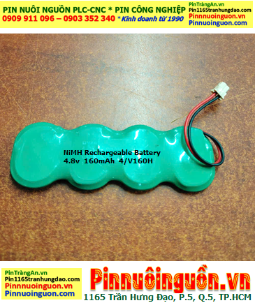 Pin sạc 4.8v-160mAh (4/V160H), Pin nuôi nguồn 4.8v-160mAh (4/V160H) Pin sạc NiMh