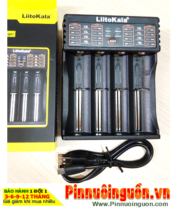 Liitokala Lii-402, Máy Sạc Liitokala Lii-402 (04 rảnh sạc 18650 26650 123A 26650 và NiMh 1.2v A AA AAA)