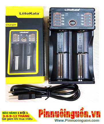 Liitokala Lii-202, Máy Sạc Liitokala Lii-202 (02 rảnh sạc 18650 26650 123A 26650 và NiMh 1.2v A AA AAA)