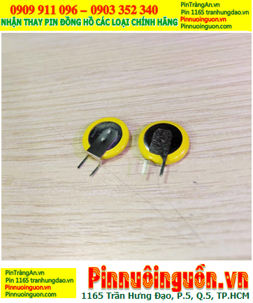 FDK ML1220 (chân thép F1BN), Pin sạc 3v lithium FDK ML1220/F1BN chính hãng, Xuất xứ NHẬT