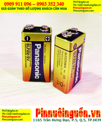 Panasonic 6LF22XWA, Pin 6LR61 Panasonic 6LF22.9V XWA Industrial chính hãng, Xuất xứ Indonesia