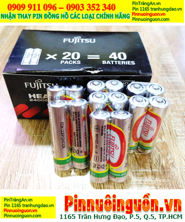 COMBO 1HỘP=40viên Pin Fujitsu R03 MN2400SP2 1.5v Heavy Duty chính hãng _Giá chỉ 145.000/Hộp 40viên