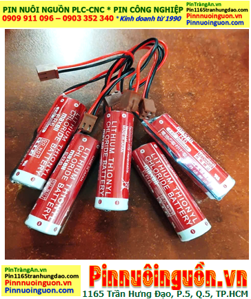 Maxell ER6 (Zắc VTC), Pin nuôi nguồn PLC Maxell ER6 Lithium Thionyl Chloride 3.6v 2000mAh chính hãng