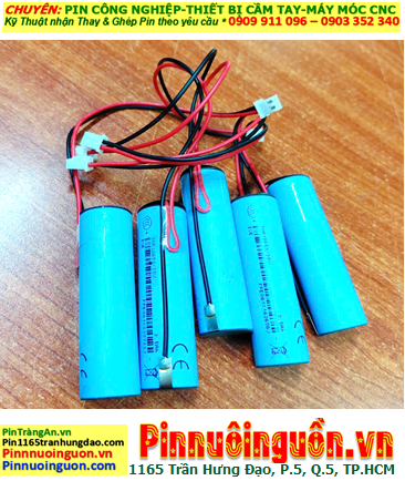 Pin đèn Exit thoát hiểm Sự cố Pin sạc Lithium Li-ion INR18650/35V (3500mAh,10A) chính hãng