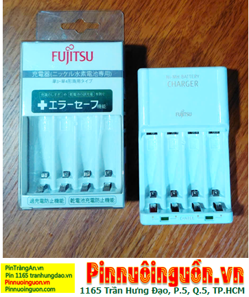 Fujitsu FCT345FXCST(FX), Máy sạc pin AA và AAA 5-8 giờ Fujitsu FCT345FXCST(FX) (4 khe, sạc 4 pin)