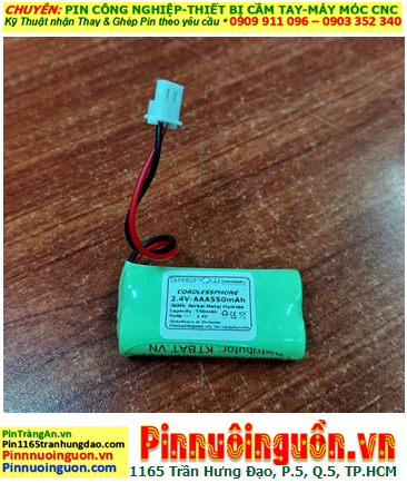 Pin sạc 2.4v-AAA550mAh, Pin sạc NiMh 2.4v-AAA550mAh, Pin GREPOW 2.4v-AAA550mAh chất lượng cao