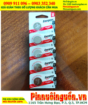COMBO 1vỉ=5viên Pin Energizer CR2032 ECR2032 lithium 3v _Giá 59.000đ/ Vỉ 5v