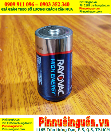 Pin Rayovac LR14; Pin nuôi nguồn Rayovac LR14 MN1400 chính hãng _Xuất xứ Mỹ (USA) /Gói 01viên