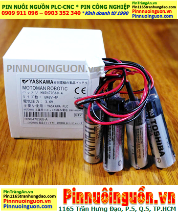Yaskawa HW0470360-B; Pin Yaskawa Motoman HW0470360-B AA 8000mAh 3.6v (Xuất xứ Nhật)