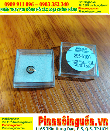 Panasonic MT621 (chân thép vàng), Pin sạc đồng hồ ECO DRIVE Panasonic MT621 (Part 295-5100) Titanium 2.3v