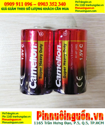 Camelion R14P-SP2R, Pin trung C 1.5v Camelion R14P-SP2R Momo UM2, MẪU MỚI (Gói 2viên)