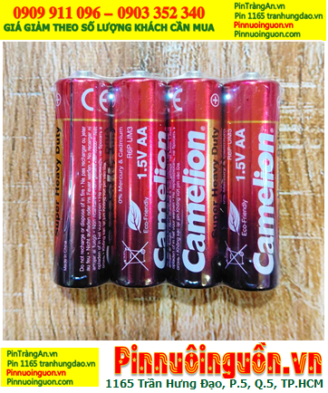 Camelion R6P-SP4R, Pin AA 1.5v Camelion R6P-SP4R Mono UM3 chính hãng, MẪU MỚI (Gói 4viên)
