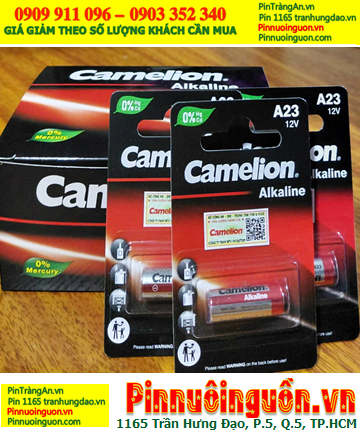 COMBO 01hộp=10vỉ Pin Remote 12v Alkaline Camelion A23-BP1 (Vỉ 1viên), Giá chỉ 159.000 /Hộp