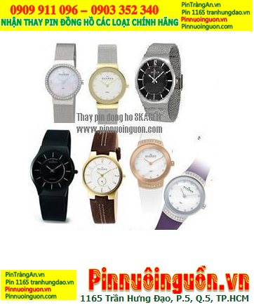 Pin đồng hồ Skagen, Thay pin đồng hồ Skagen
