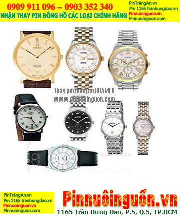 Pin đồng hồ Roamer, Thay pin đồng hồ Roamer