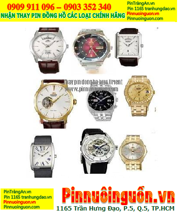 Pin đồng hồ Orient, Thay pin đồng hồ Orient
