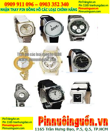 Pin đồng hồ BCBG, Thay Pin đồng hồ BCBG