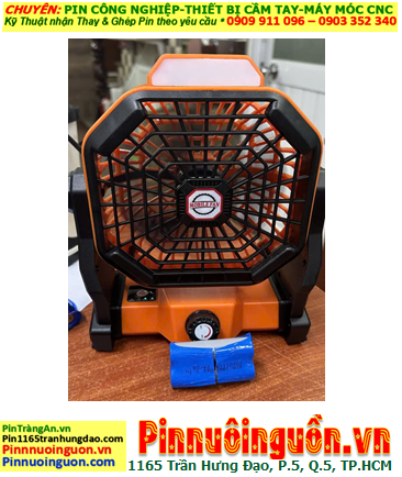 Pin sạc quạt bàn Mobi Fan, Nhận thay Pin sạc cho quạt bàn Mobi Fan (có bảo hành)
