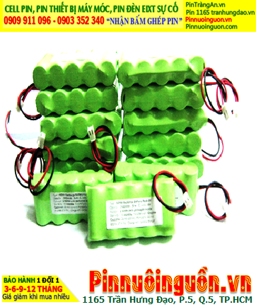 Pin đèn Exit 6.0v-C3000mAh; Pin đèn sự cố 6.0v-C3000mAh; Pin đèn thoát hiểm 6.0v-C3000mAh | CÒN HÀNG-Bảo hành 1 năm