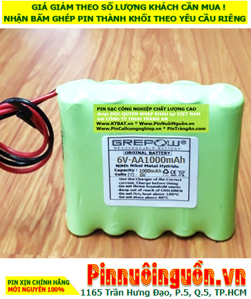 Pin đèn exit 6V-AA1000mAh, Pin đèn khẩn cấp 6V-AA1000mAh, Pin đèn thoát hiểm 6V-AA1000mAh| có sẳn-Bảo hành 1 năm