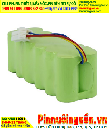 Pin sạc 14.4-D10000mAh, Pin đèn Exit thoát hiểm 14.4v-D10000mAh, Pin đèn sự cố khẩn cấp 14.4v-D10000mAh