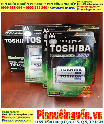 COMBO MUA 1HỘP 10vỉ Pin sạc AA 2600mAh 1.2v Toshiba TNH-6GAE BP-2C _Giá chỉ 2.370.000/HỘP 20viên