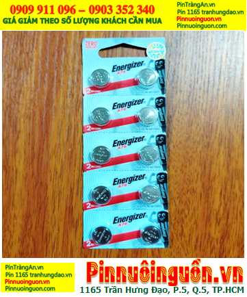 COMBO 1vỉ=10viên Pin Energizer A76 LR44 Alkaline 1.5v _Giá chỉ 57.000/ vỉ10viên