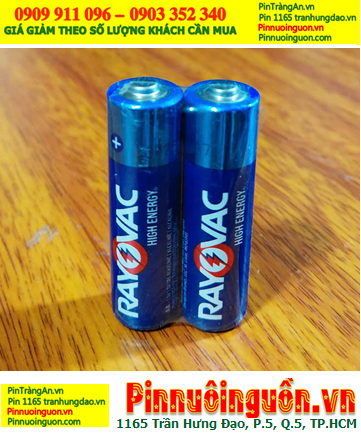 Rayovac LR6 AM3, Pin AA 1.5v Alkaline Rayovac LR6 AM3 High Energy chính hãng, Xuất xứ Mỹ (USA)