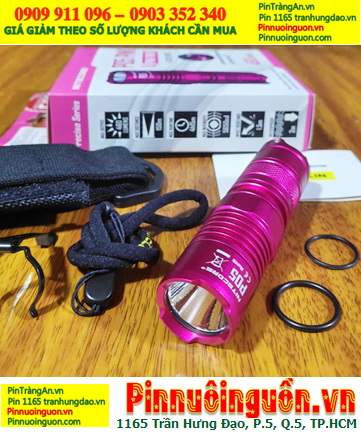 Nitecore P05 (Vỏ Hồng), Đèn pin siêu sáng Nitecore P05 XM-L2 U2 (460lumens chiếu xa 150m) chính hãng