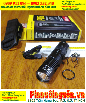 Nitecore P05 (Vỏ đen), Đèn pin siêu sáng Nitecore P05 XM-L2 U2 (460lumens chiếu xa 150m) chính hãng