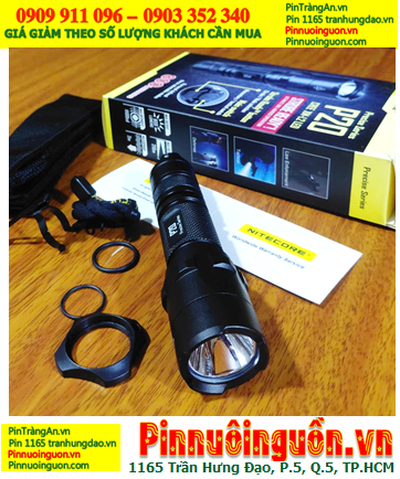 Nitecore P20, Đèn pin siêu sáng Nitecore P20 bóng XM-L2 U2 với 800lumens chiếu xa 210m chính hãng