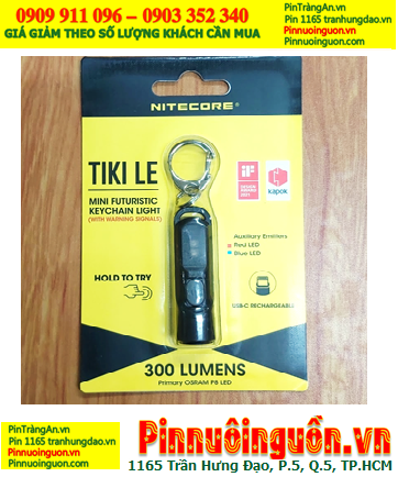 Nitecore TIKILE, Đèn pin siêu sáng móc khóa Nitecore TIKILE với LED CRI≥90 và LED UV 500mW chính hãng