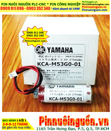 KAS-M53G0-11 _Pin nuôi nguồn PLC Yamaha KAS-M53G0-11 2750mAh 3.6v chính hãng _Made in Japan