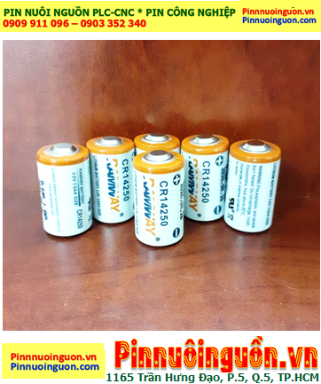 Pin CR14250 _Pin RAMWAY CR14250; Pin nuôi nguồn RAMWAY CR14250 3.0v 1/2AA 600mAh